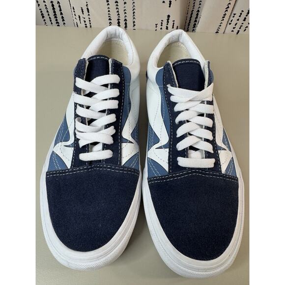 VANS Old Skool Wrap Sneakers 8 M 9.5 W Parisian Night Navy Skate Surf Retro 70s - Picture 3 of 13
